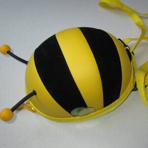 Happy Kids Bumble Bee Travel Hard Shell Backpack Harness Toddler Travel School